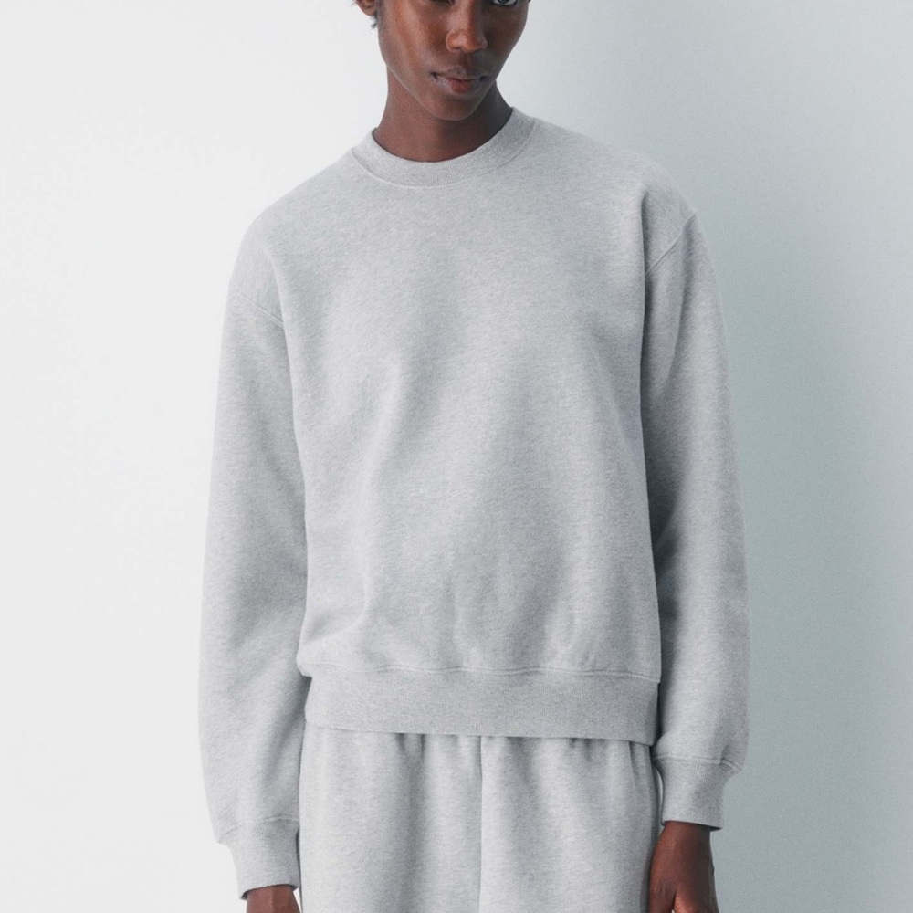 Aritzia Cozy Sweatfleece Perfect Crew Sweatshirt